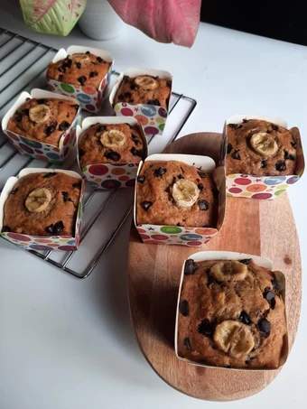 Langkah Mudah untuk Membikin Resep  Banana Muffin yang Bisa Manjain Lidah, Lezat