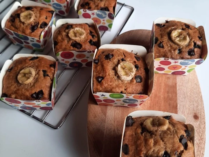 Langkah Mudah untuk Membikin Resep  Banana Muffin yang Bisa Manjain Lidah, Lezat