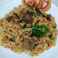 A picture of Nasi Goreng Ati Pedas.