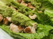 A picture of romaine lettuce