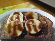Una foto de budín marmolado con manteca
