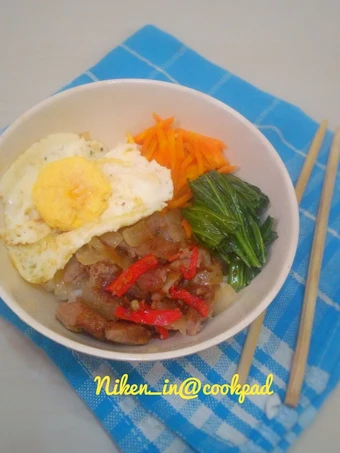 Recipe Bibimbap Jomblo the So Delicious Tasty