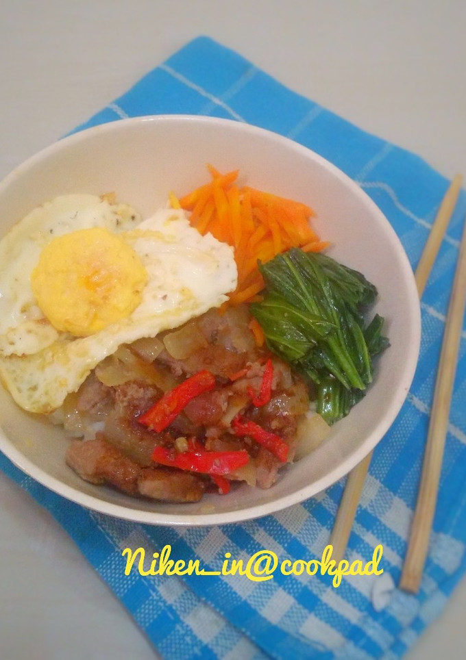 Foto resep Bibimbap Jomblo