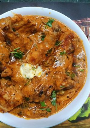 A picture of Tandoori Butter Chicken Masala.