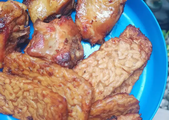 Ayam dan Tempe Bumbu Bacem Praktis
