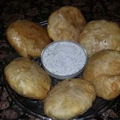 A picture of Panjabi  keema kachori  #Ramdankitayari.