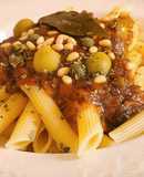 Penne rigate con Caponata