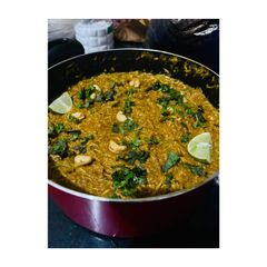 A picture of Chicken Haleem.