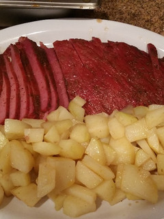 A picture of Slow Cook Smoked Corned Beef Brisket.