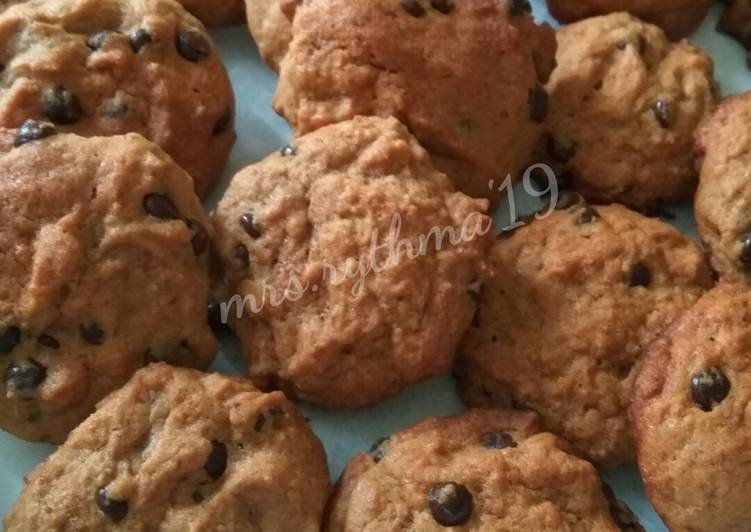Resep Chocochips Cookies (versi TIDAK pake Baking Soda) Enak dan Antiribet