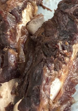 A picture of Tricia’s Slow-Cooked Beef Back Ribs.