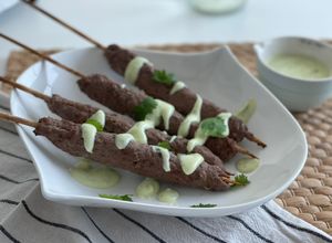 Una foto de Koftas fit de res en Thermomix