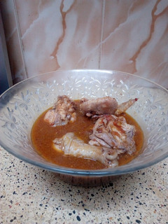 A picture of Chicken stew.
