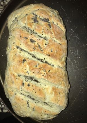 Una foto de Pan casero con levadura