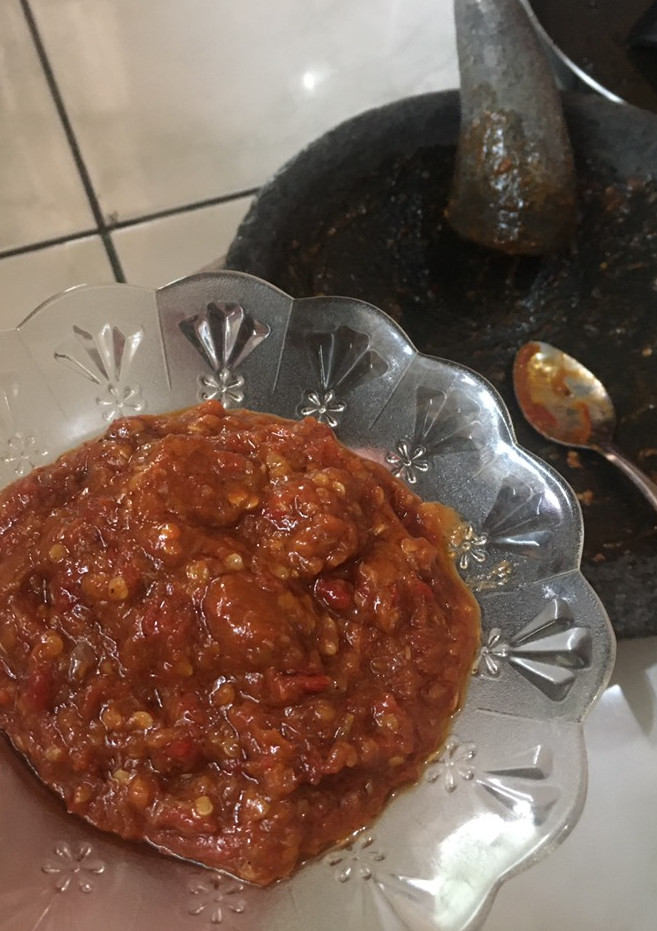 Foto resep Sambel Terasi + Limau 🌶