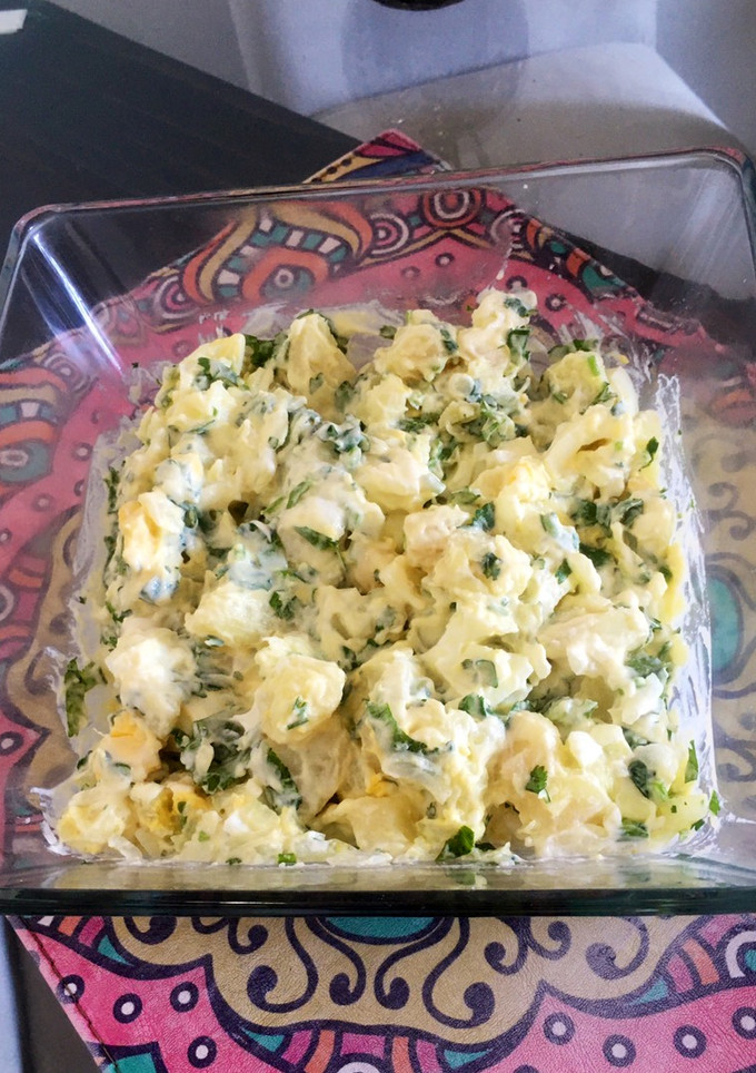 Una foto de Papas con Mayo