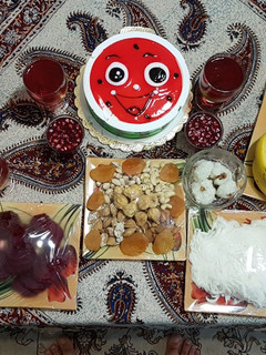 عکسی از دستور شب یلدای ما