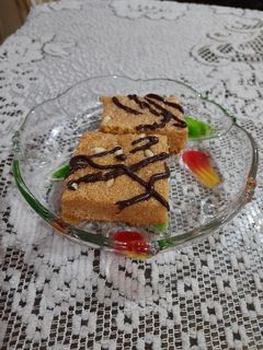 صورة لوصفة البسبوسه المكرمله