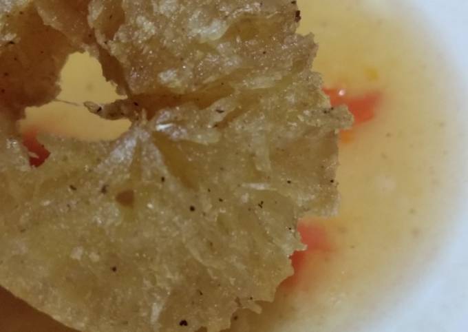 Resep Ubi goreng crunchy 💙 sambel ubi yang Sempurna