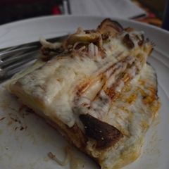 A picture of Baked Ham and Leek.