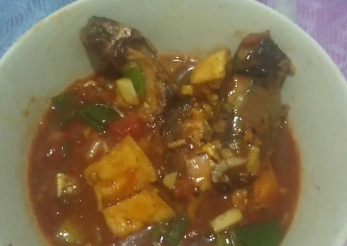 42. Tahu masak sarden