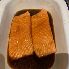 5 ingredient Salmon marinade A picture of 5 ingredient Salmon marinade.