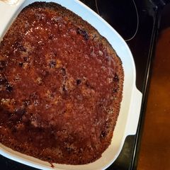 A picture of Pre-Civil War Blackberry Cobbler.