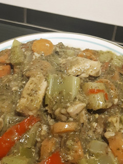 A picture of Chicken Green Curry.