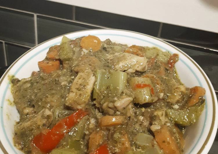 Healthy Recipe of Chicken Green Curry