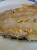 Filete de bacalao fresco al pimentón