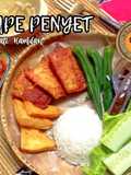 Tempe Penyet dan Pelengkapnya