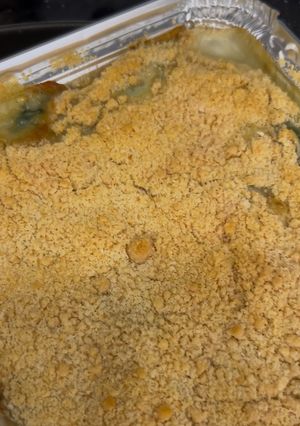 Foto de Espinafre Gratinado no Molho Branco