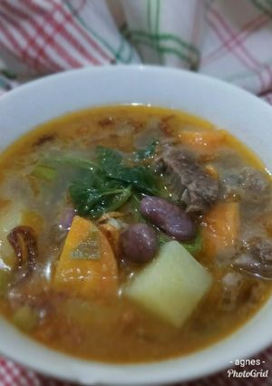 Foto resep Sup Kacang Merah