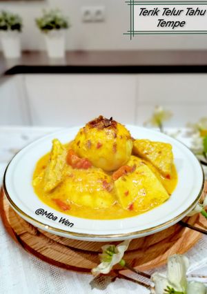 Foto resep Terik Telur Tahu Tempe