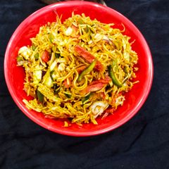 A picture of Chinese bhel.