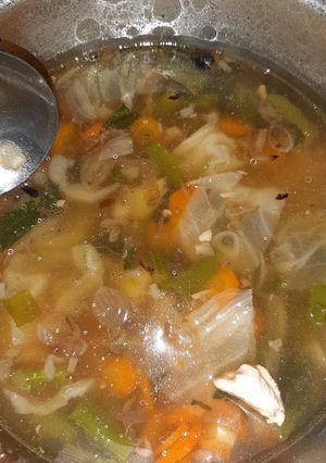 Foto resep Sayur sop ayam sederhana