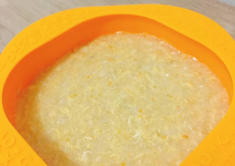 Bubur Telur Yampung Sederhana (MPASI 8+)