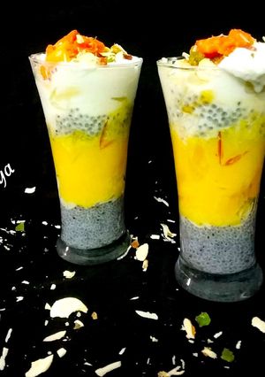 A picture of Mango fallooda.