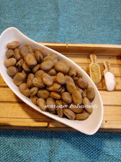 عکسی از دستور باقالی با گلپر