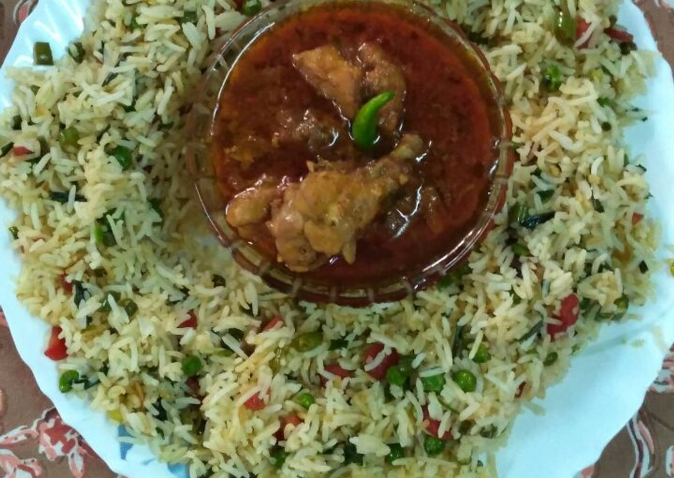 Chicken and Egg Fried Rice