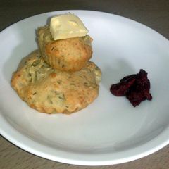 A picture of Potato and Cheese Muffins.