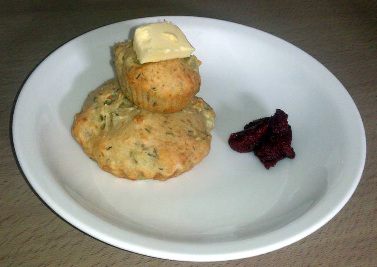 Recipe of Speedy Potato and Cheese Muffins