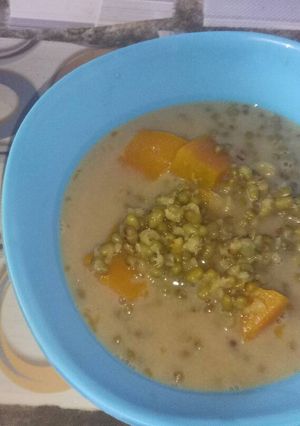 Foto resep Bubur Kacang Hijau labu