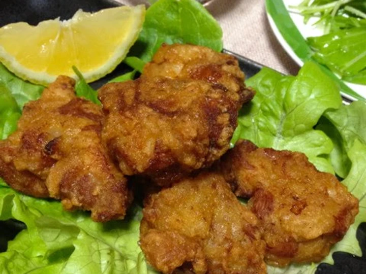 Simple Way Prepare Recipe Crispy Juicy Chicken Karaage that is Really Delicious, So Delicious}