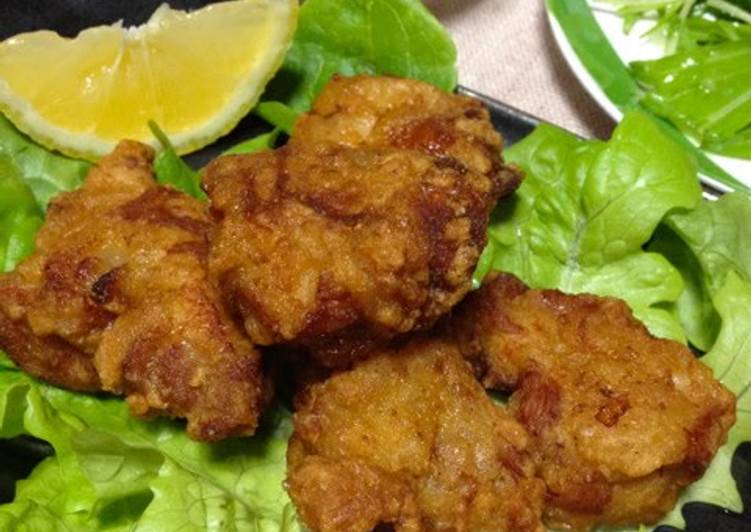 Simple Way to Make Speedy Crispy Juicy Chicken Karaage