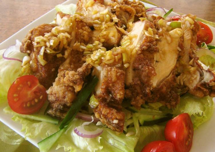 Recipe: Yummy Youlinji (Chinese-Style Deep Fried Chicken with Sweet and Sour Sauce)