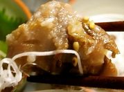 A picture of gizzard sauce
