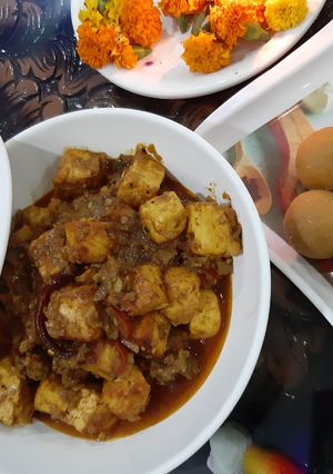तवा पनीर मसाला (Tawa paneer masala recipe in Hindi) रेसिपी मुख्य फोटो