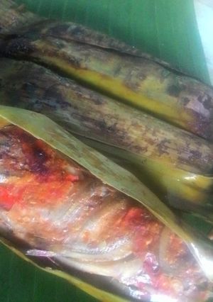Foto resep Pepes Bakar Teri Basah