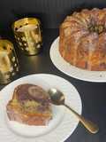 Bundt Cake de Limón y Jengibre Marmolado